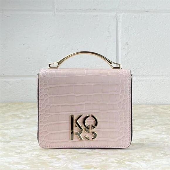Michael Kors Handbags - MICHAEL KORS 35T1GKSF5E KORS SMALL CROSSBODY BAG POWDER BLUSH LEATHER